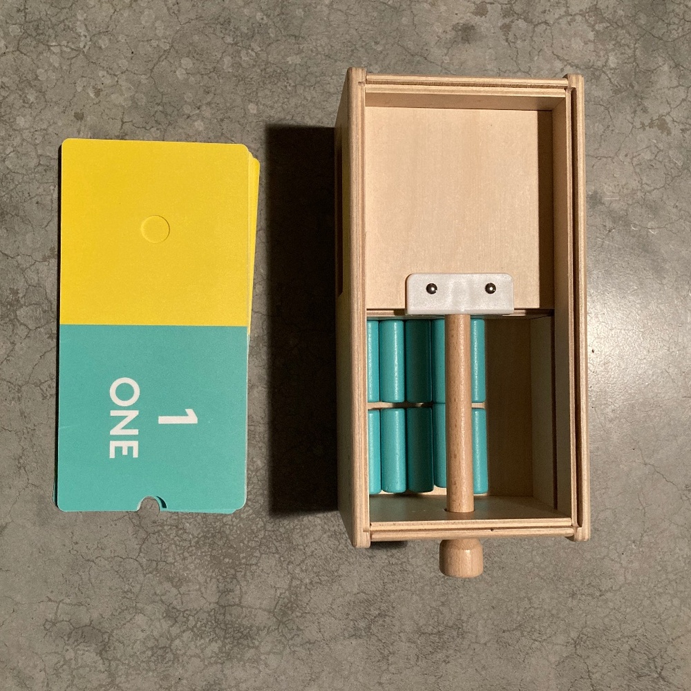 Lovevery Wooden Counting Box Toy